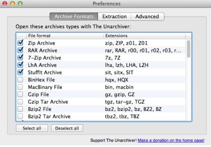 open zip files on mac