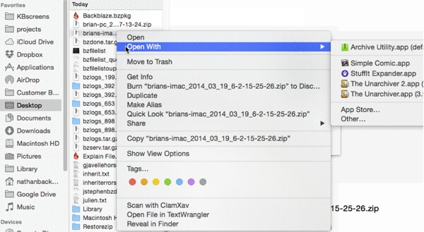 zip file app for mac