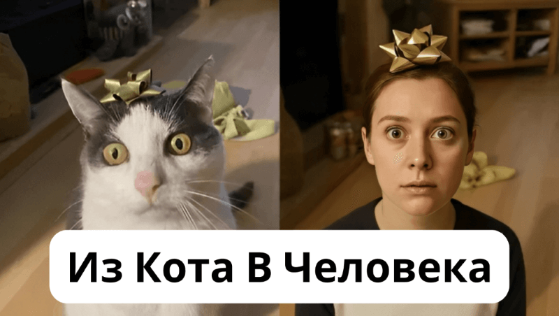 кот в человек