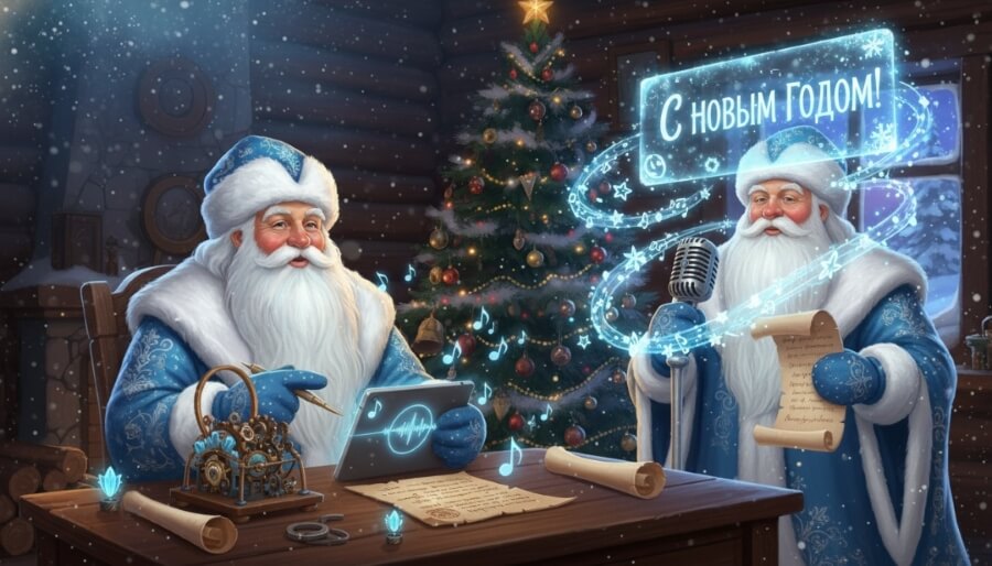 голос деда мороза