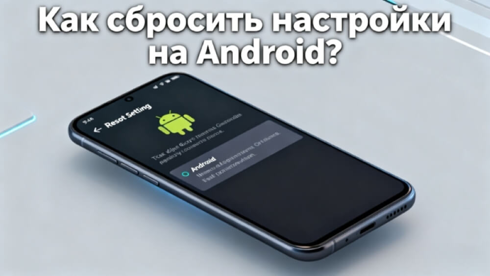[2025] Как сбросить настройки на Android через ПК?
