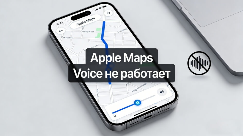 Apple Maps Voice не работает на iPhone — что делать?