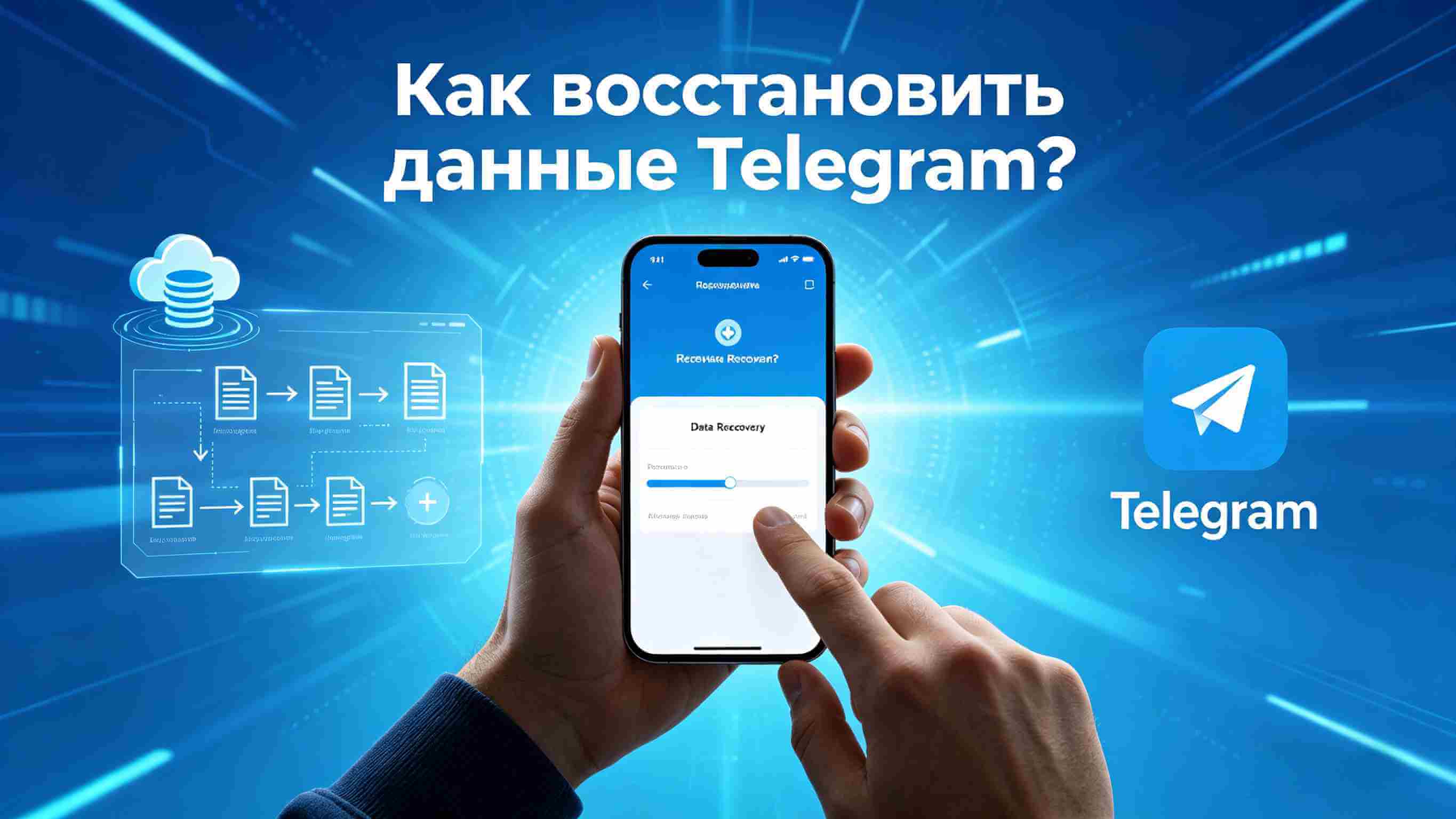 восстановить переписку в Telegram
