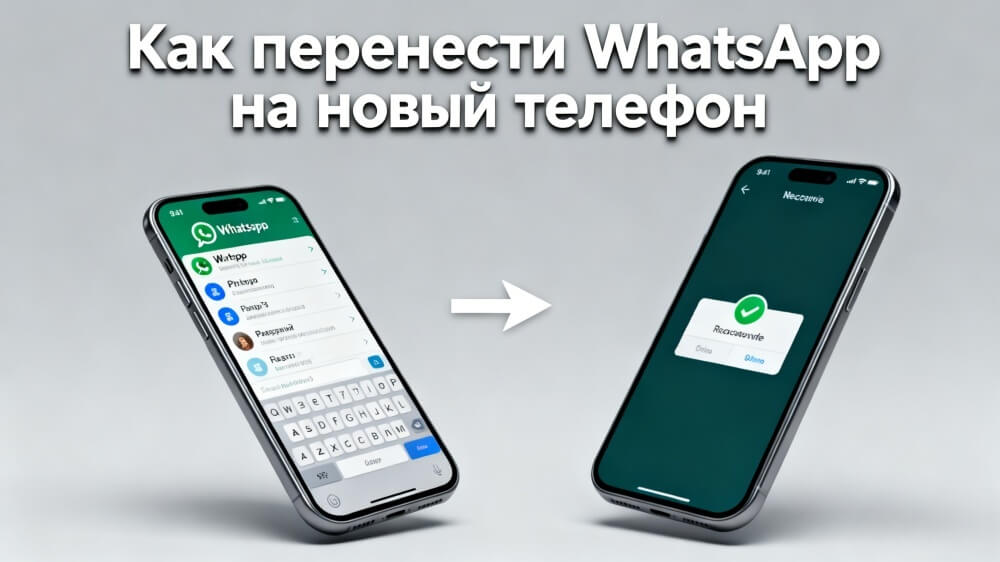Как перенести ватсап на новый телефон после Черной пятницы 2025