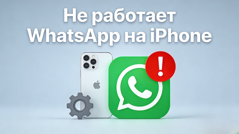 Не работает WhatsApp на iPhone? 5 способов решить проблему