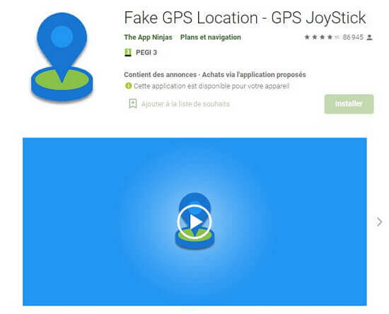 ladda ner GPS joystick pÃ¥ Google Play