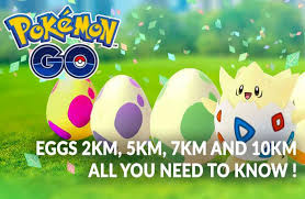 fyra typer av Pokemon Go-ägg 