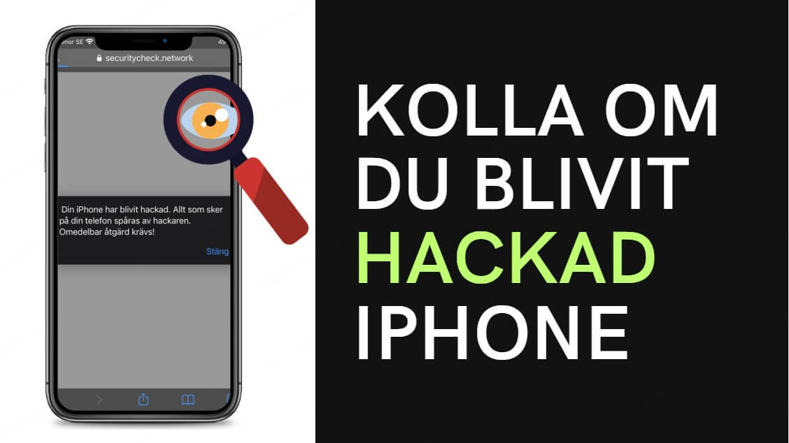 kolla om du blivit hackad iPhone