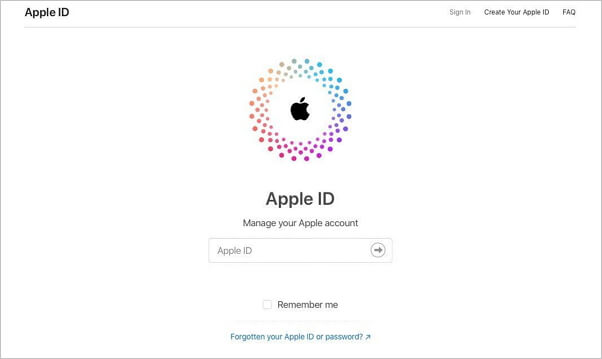 Glömt Apple-ID eller lösenord
