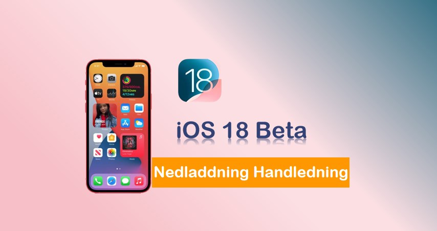 laddar ner iOS 18 beta