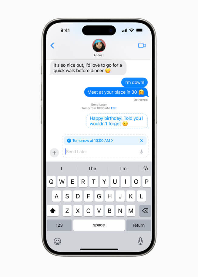 imessage ny uppgradering