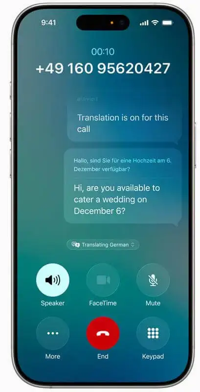 iOS 26 Telefon-app uppdatering