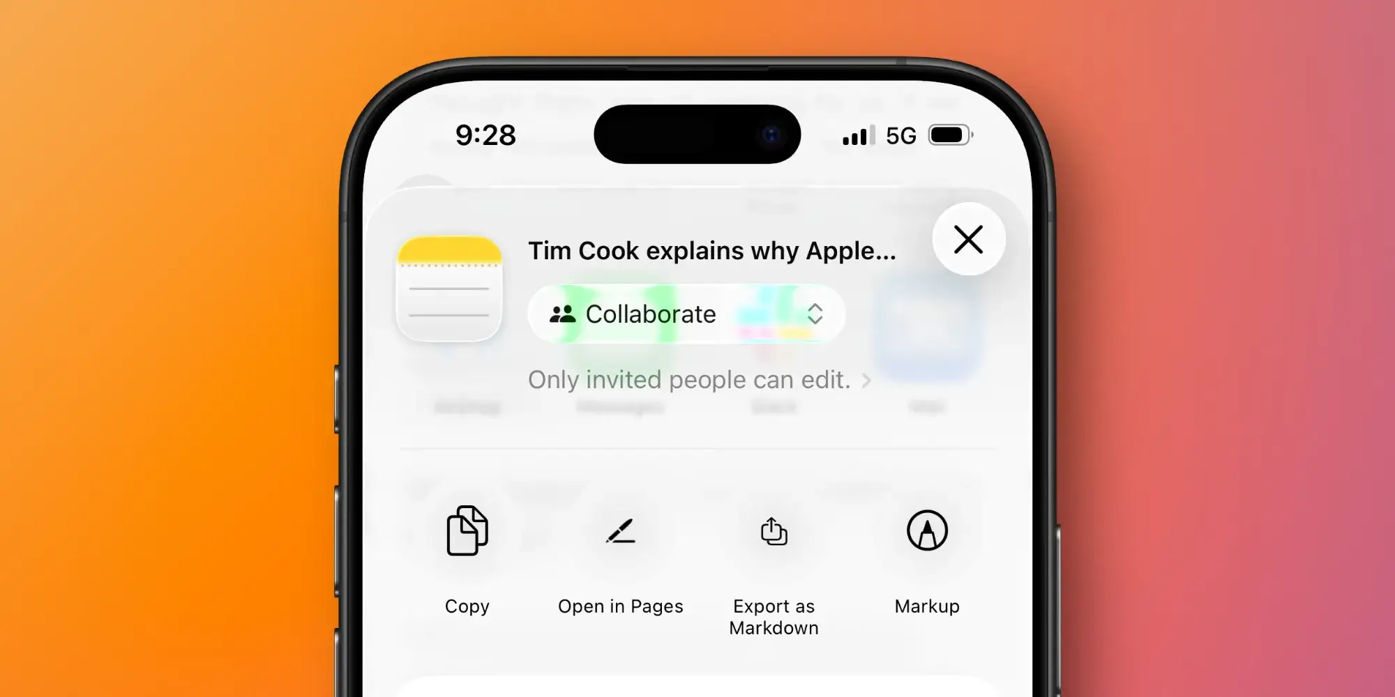 iOS 26 Notes-uppdateringens höjdpunkter