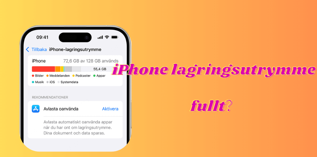 iPhone lagringsutrymme fullt? Så här löser du det snabbt och enkelt!