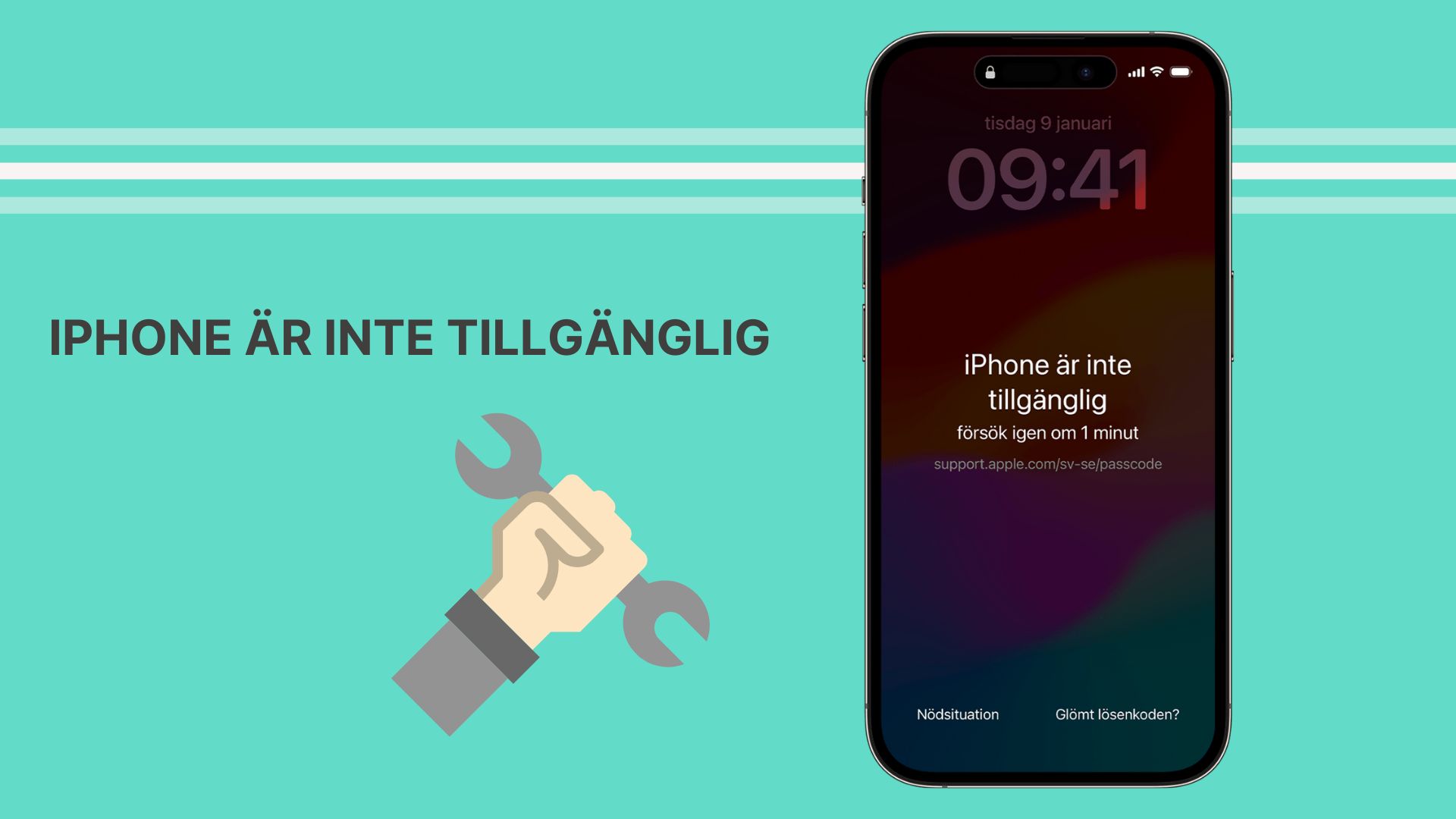 iPhone är inte tillgänglig? [4 lösningar]