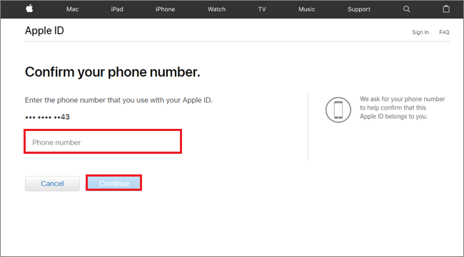 välja ditt Apple ID-lösenord