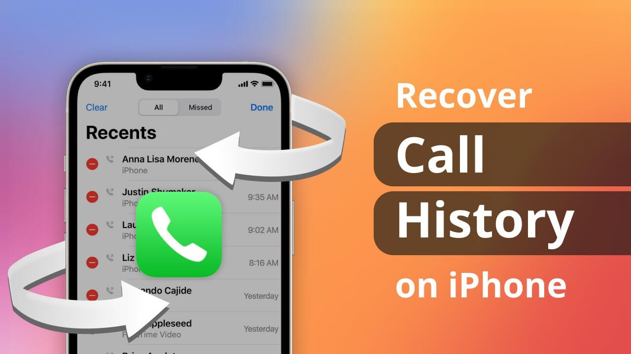Hur du återställer iPhone-samtalshistorik gratis 2023