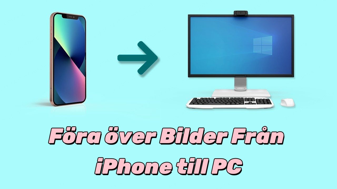 föra över bilder från iPhone till PC