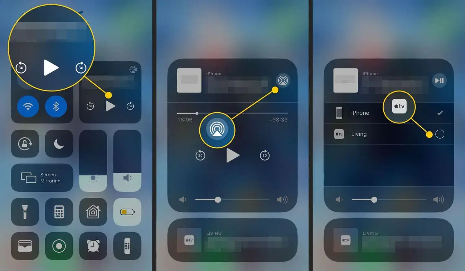 Spegla iPhone till iPad med AirPlay