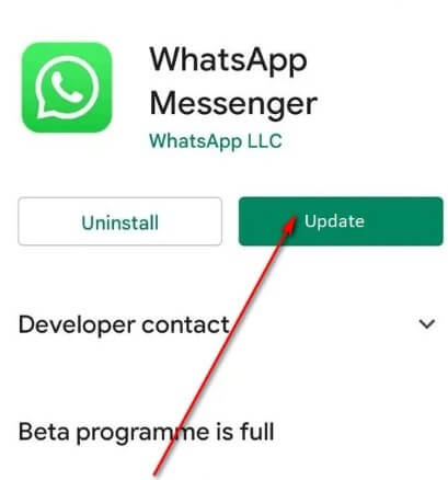 Google Play uppdaterar WhatsApp