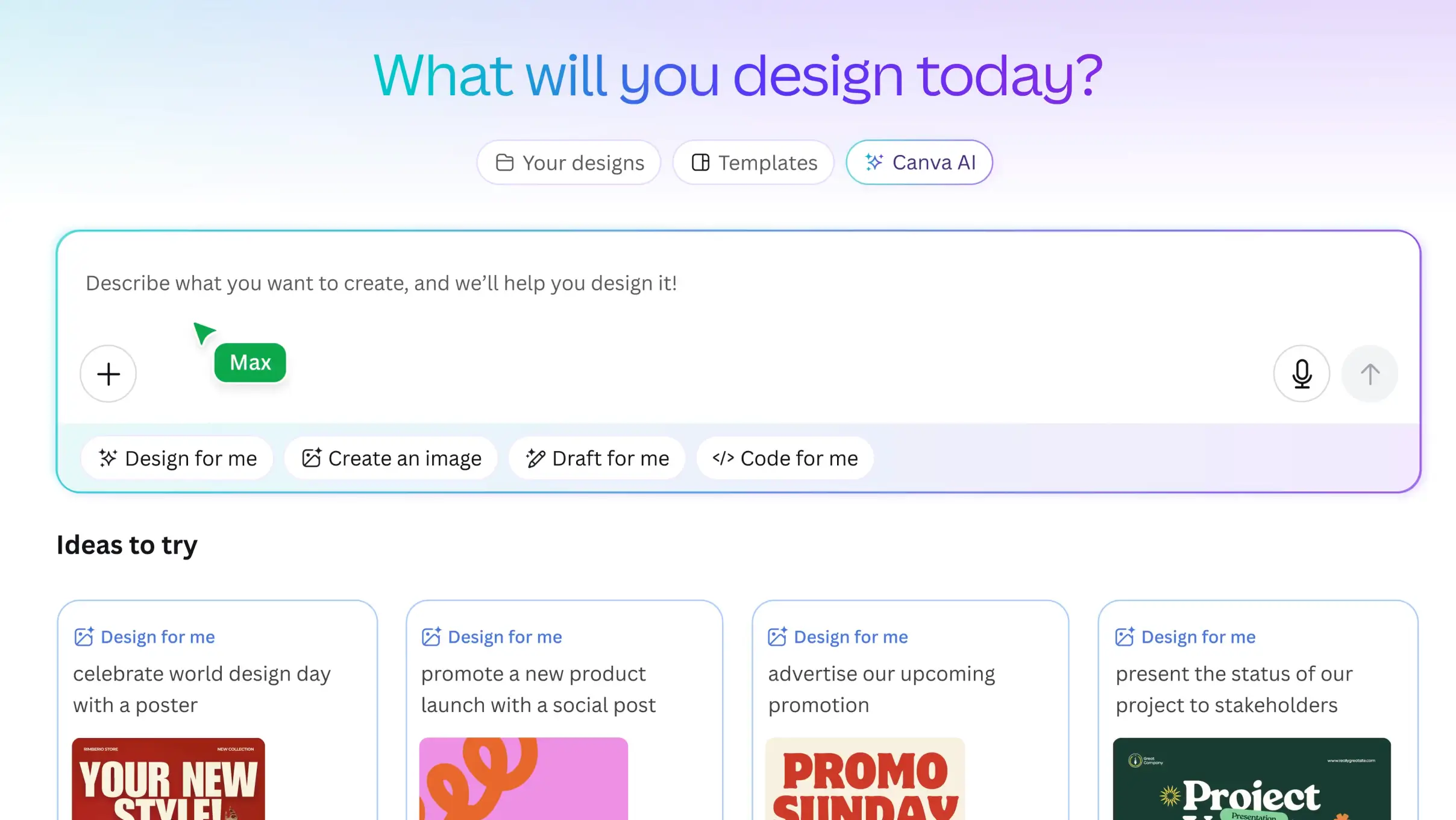 Canva-skapa bilder med AI
