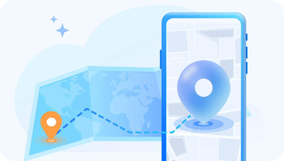 imyfone anyto pauzeert locatie