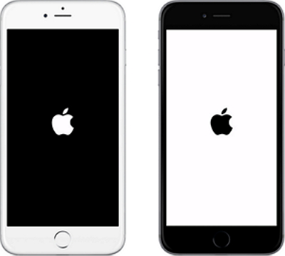iPhone som fastnat på Apple- eller Apple-logotypen