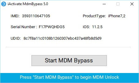 Starta MDM Bypass