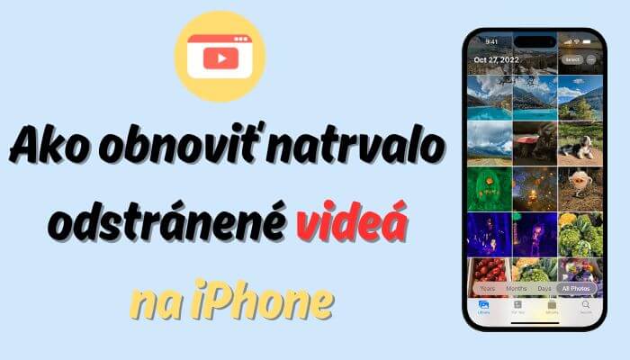 Ako obnoviť natrvalo odstránené videá na iPhone  2024 