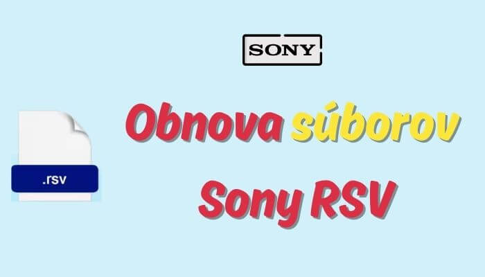 Obnova súborov Sony RSV