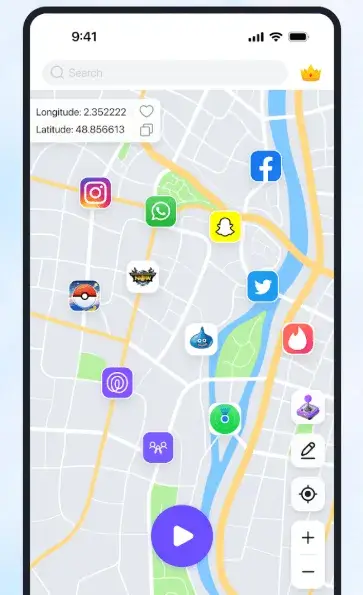 Použite Falošný GPS GO