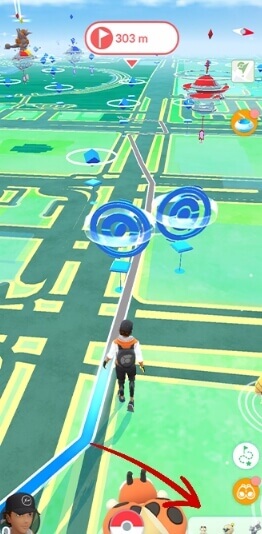 Prechádzka po trase Pokémon Go