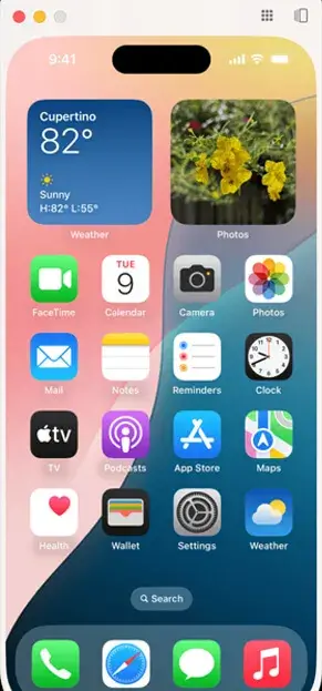 zobraziť používanie iphone na mac