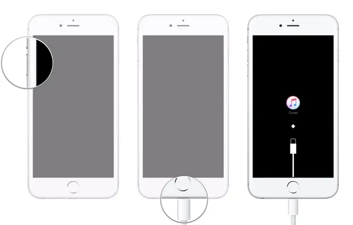 Vymažte uzamknutý iPhone pomocou režimu obnovenia