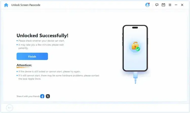 úspešne odomknite prístupový kód obrazovky iphone
