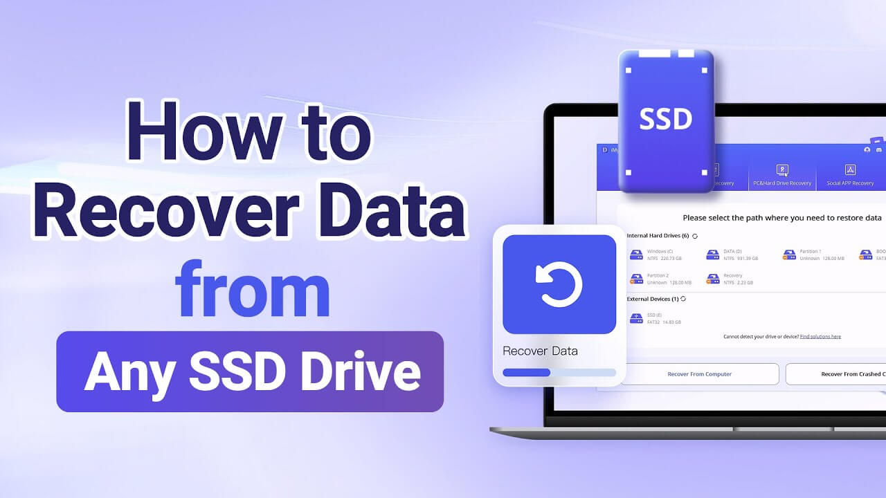Kako obnoviti izbrisane datoteke s formatiranega SSD po varnem brisanju
