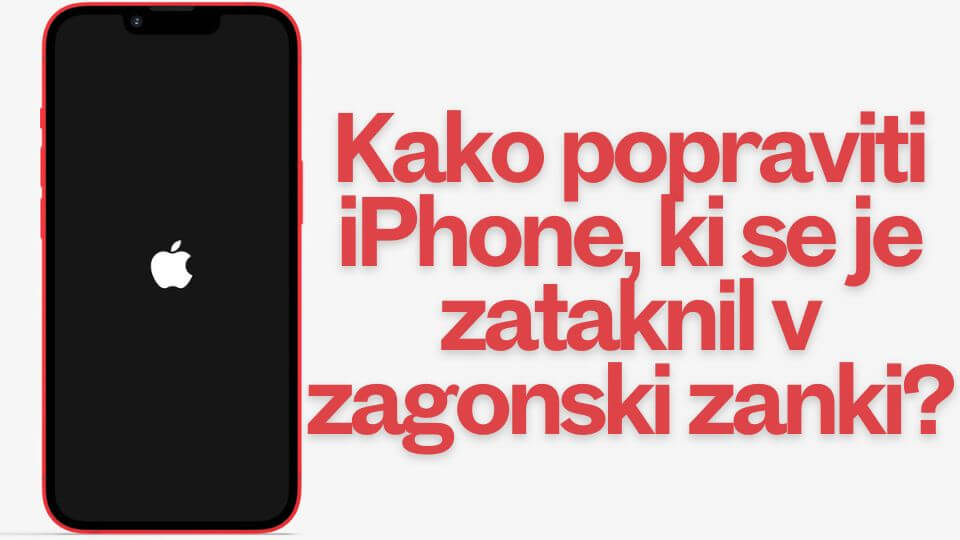 [ 2025 ] Kako popraviti iPhone, ki se je zataknil v zagonski zanki?