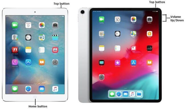 postavite ipad v način za obnovitev