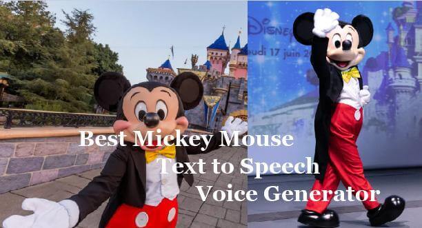 Generator glasu Mickey Mouse & Sprememba glasu Mickey Mouse