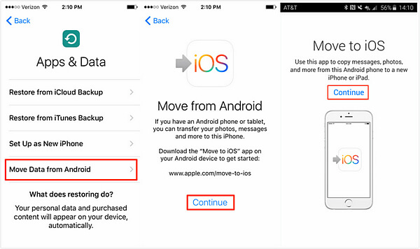 move to ios