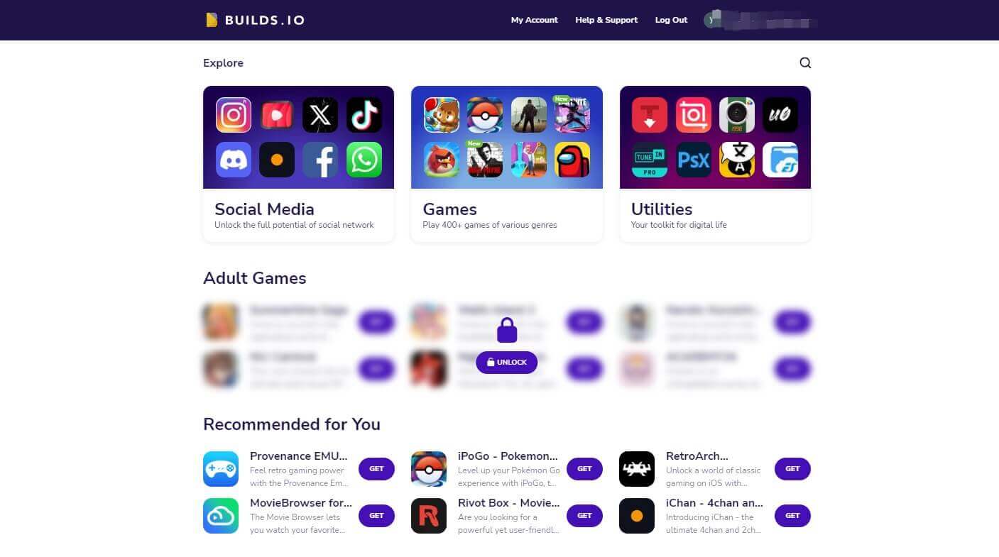 BuildStore преузимање инсталације pokego++ ios