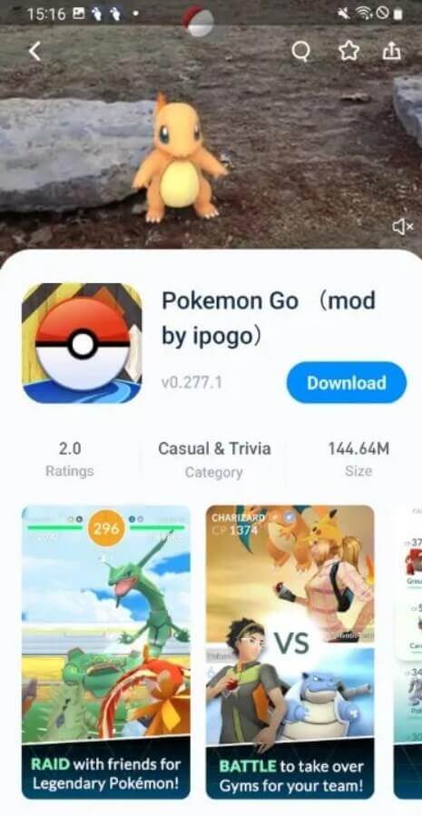 преузмите tutuapp pokemon go android