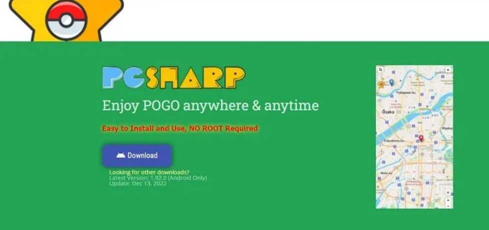 pgsharp pokemon go варање
 Android