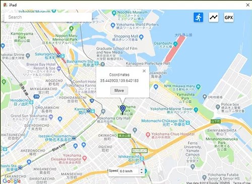 сингл поинт симулација на ispoofer
