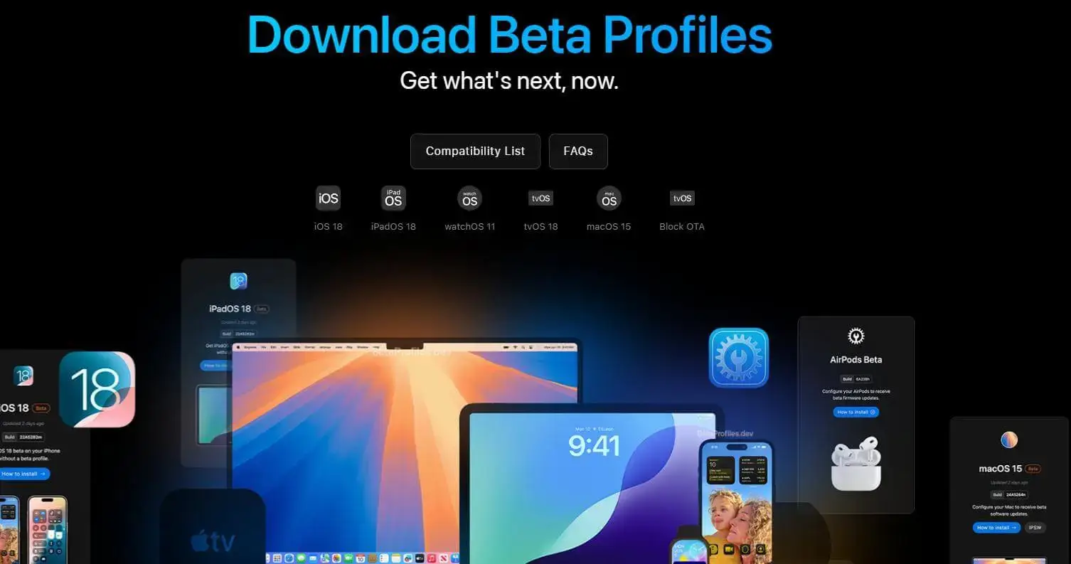 ดาวน์โหลดไฟล์คำอธิบาย iOS 26 Beta