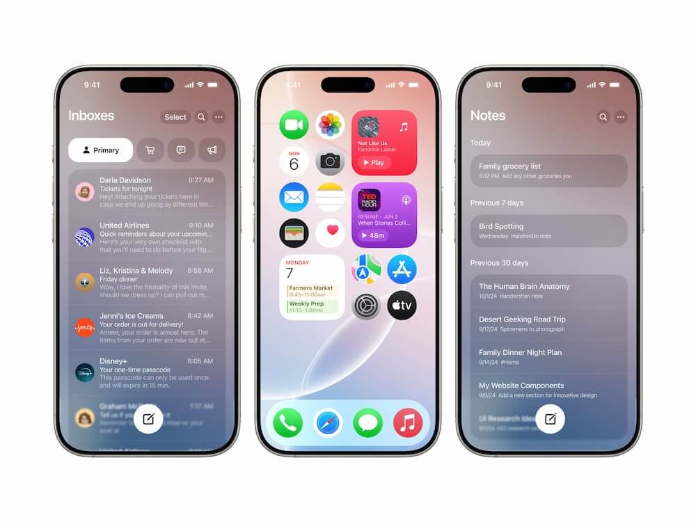 iOS 18 รุ่นที่รองรับ