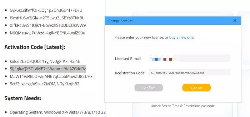 เว็บไซต์ที่บอกว่ามีรหัสลงทะเบียน iMyFone Lockwiper ฟรี