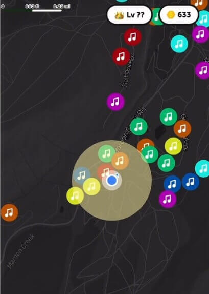 การหาเหรียญใน Soundmap