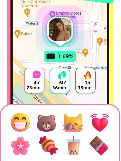 Whoo – ดูโลเคชันพร้อมแชทในแอปเดียว