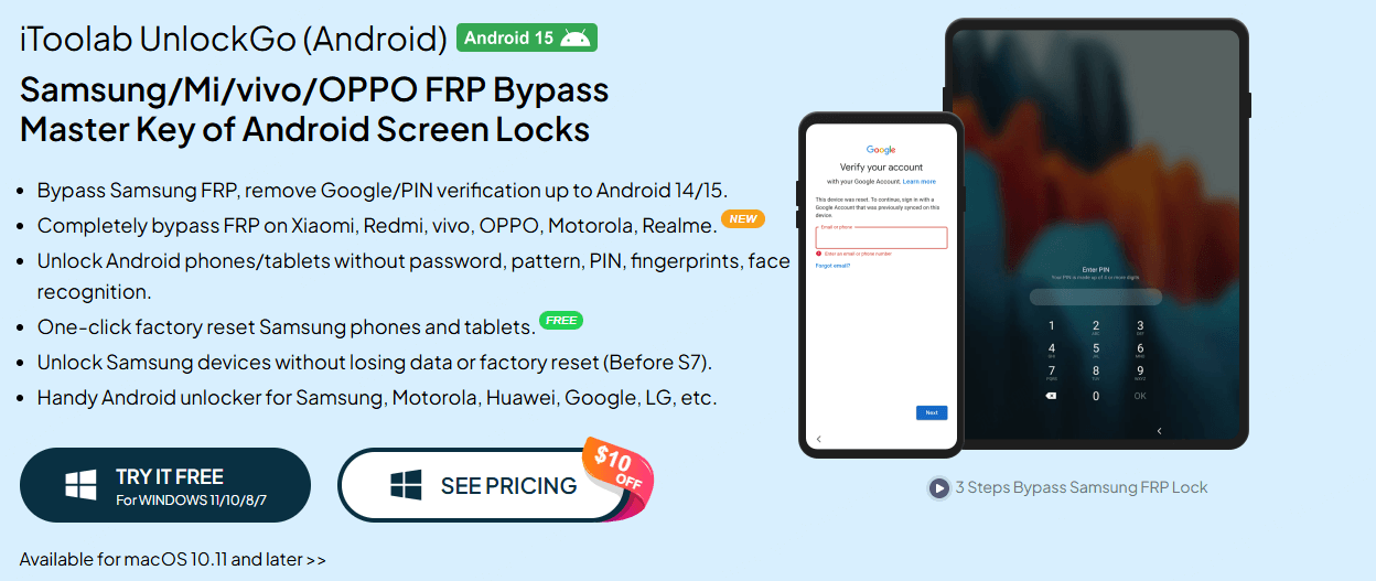 iToolab UnlockGO (Android)